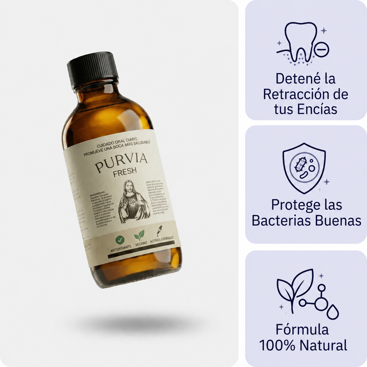 Purvia Fresh | Alivio de las encías en 14 días